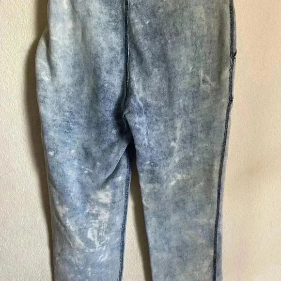 Rag & Bone Acid Wash Retro Sweatpants Pull On Cropped Exposed Seam Y2K Size XS - Picture 8 of 10